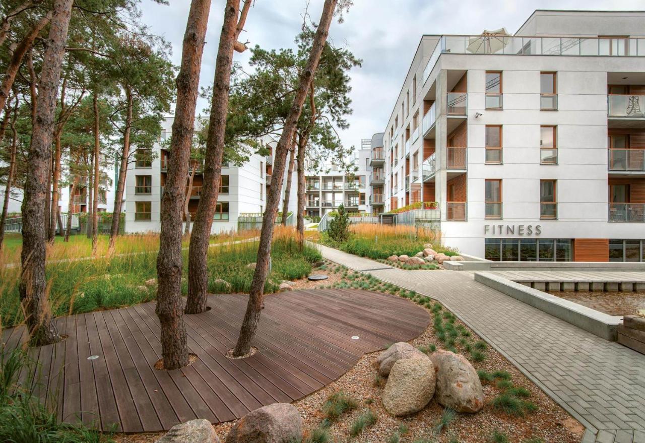Ferienwohnung Nadmorski Dwor Modern Danzig Exterior foto